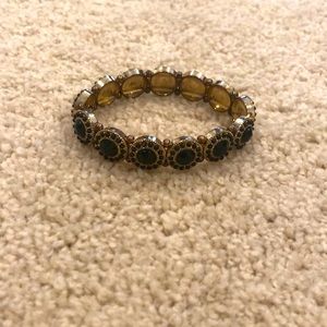 black and gold bracelet